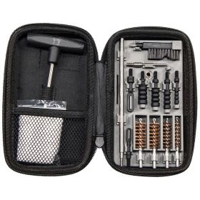 Tipton Compact Pistol Cleaning Kit for 9mm 10mm .22 .357 .38 .40 and .45 Caliber Handguns