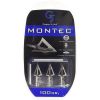 G5 Outdoors Montec Pre-Season Steel Fixed Broadhead - 100 Grain (3-Pack)