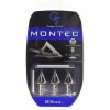 G5 Outdoors Montec Pre-Season Steel Fixed Broadhead - 85 Grain (3-Pack)