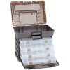 Frabill Guide Series Stowaway Rack System - Four Trays - Graphite/Sandstone