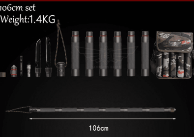 Outdoor Defense Tactical Stick Alpenstock Hiking Camping Equipment Multifunctional Walking Stick