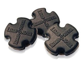 Limb Saver Mini Ultra Quad Dampeners Black 3-Pack