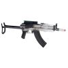Game Face 76 Electric Full or Semi-Auto Tactical AK Style Airsoft Carbine (Clear)