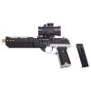 Game Face Single Shot Spring Power Airsoft Pistol with Tactical Casing with Red Dot