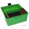 MTM Deluxe Magnum Ammo Box 50 Round 257/7mm/458 (Green)