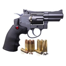 Crosman â€œSnub Nose Revolverâ€ All Metal .177cal CO2 Powered BB/Pellet Revolver