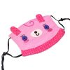 [Lovely Rabbit] Embroidered Applique Dust Pollen Face Mask / Flu Mask / Respirator (5.9*4.3)