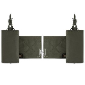 KRYDEX RANGER GREEN Expander Radio Magazine Pouch For MK3 MK4 JPC LBX Micro Fight Tactical Chassis Storage Accessories Pouch
