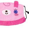 [Lovely Rabbit] Embroidered Applique Dust Pollen Face Mask / Flu Mask / Respirator (5.9*4.3)