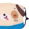 [Lovely Dog] Embroidered Applique Dust Pollen Face Mask / Flu Mask / Respirator (5.9*4.3)