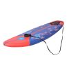 Surfboard Blue and Red 66.9"