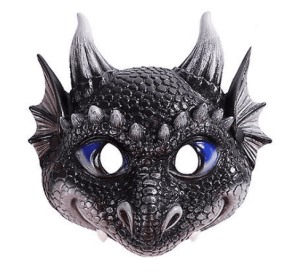 Carnival Children Dragon Costume Set Can't Delivery Before Halloween (Color: Black)