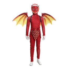 Carnival Children Dragon Costume Set Can't Delivery Before Halloween (Color: Red)