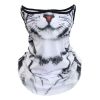 Unisex 3D Print Sunscreen mask Headband Face Mask Covering