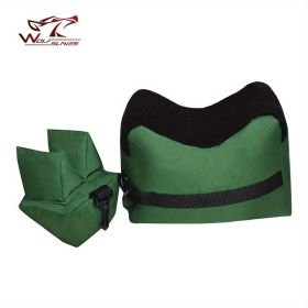 Durable Outdoor Tactical Sandbag Support Bag for Shooting and Sighting - Perfect for Training and Competition (Color: green)