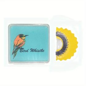 1pc Bird Whistle Toy, Magic Funny Bird Caller Tongue Tricks Whistle, Children Funny Sports (Color: yellow)