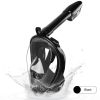 Underwater Snorkeling Full Face Swimming Mask Set; Scuba Diving Respirator Masks Anti Fog Safe Breathing For Kids Adult Swimming Diving Beach