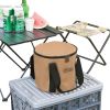 Multifunctional Portable Dutch Oven Canvas Storage Pouch Storage Bags Cooking Utensils Organizer for Outdoor Activities BBQ