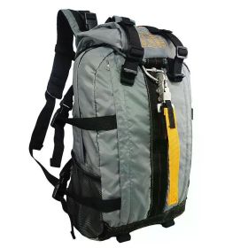 Travel Hiking Backpack Trekking Camping Backpacks Waterproof Hiking Daypack Lightweight Outdoor Sport Travel Backpack for Men (Color: grey)
