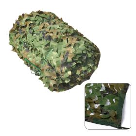 Woodland Camo Netting Camouflage Net Privacy Protection Camouflage Mesh For Outdoor Camping Forest Landscape Hiking (Color: pink)