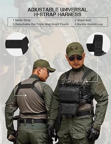 Chest Rig Tactical Chest Rig Molle Modular Micro Fight Chest Rigs With Magazine Pouch For Outdoor Hunting Aisoft Chest Rig Tactical Chest Rig Molle Modular Micro Fight Chest Rigs With Magazine Pouch For Outdoor Hunting Aisoft
