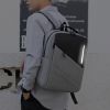 Anti Theft Laptop Backpack Travel Backpack Airline Approved Waterproof College School Bag With USB Charging Port For Men Women